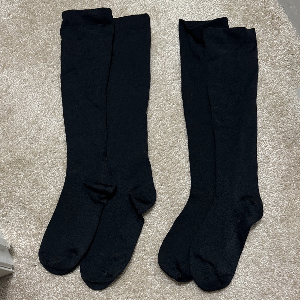 Black Compression Socks